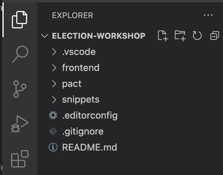 Election workshop project files
